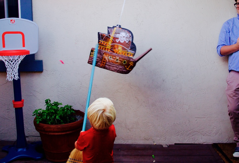pirate ship piñata