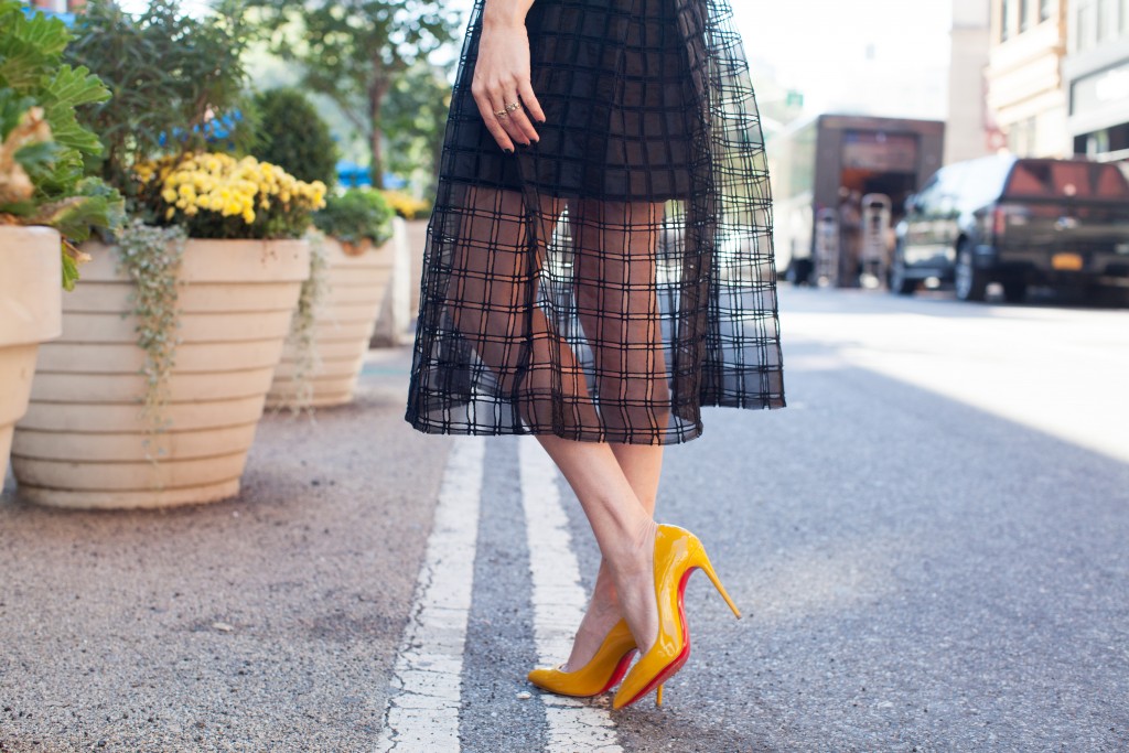 christian louboutin yellow