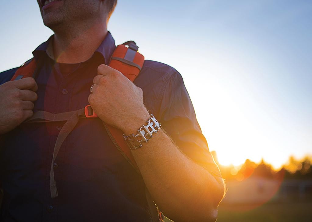 Leatherman Trend tool bracelet as a great gift for men