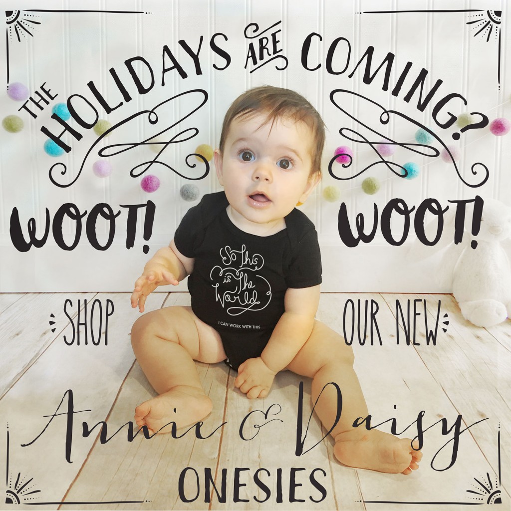 glam | camp annie & daisy onesies