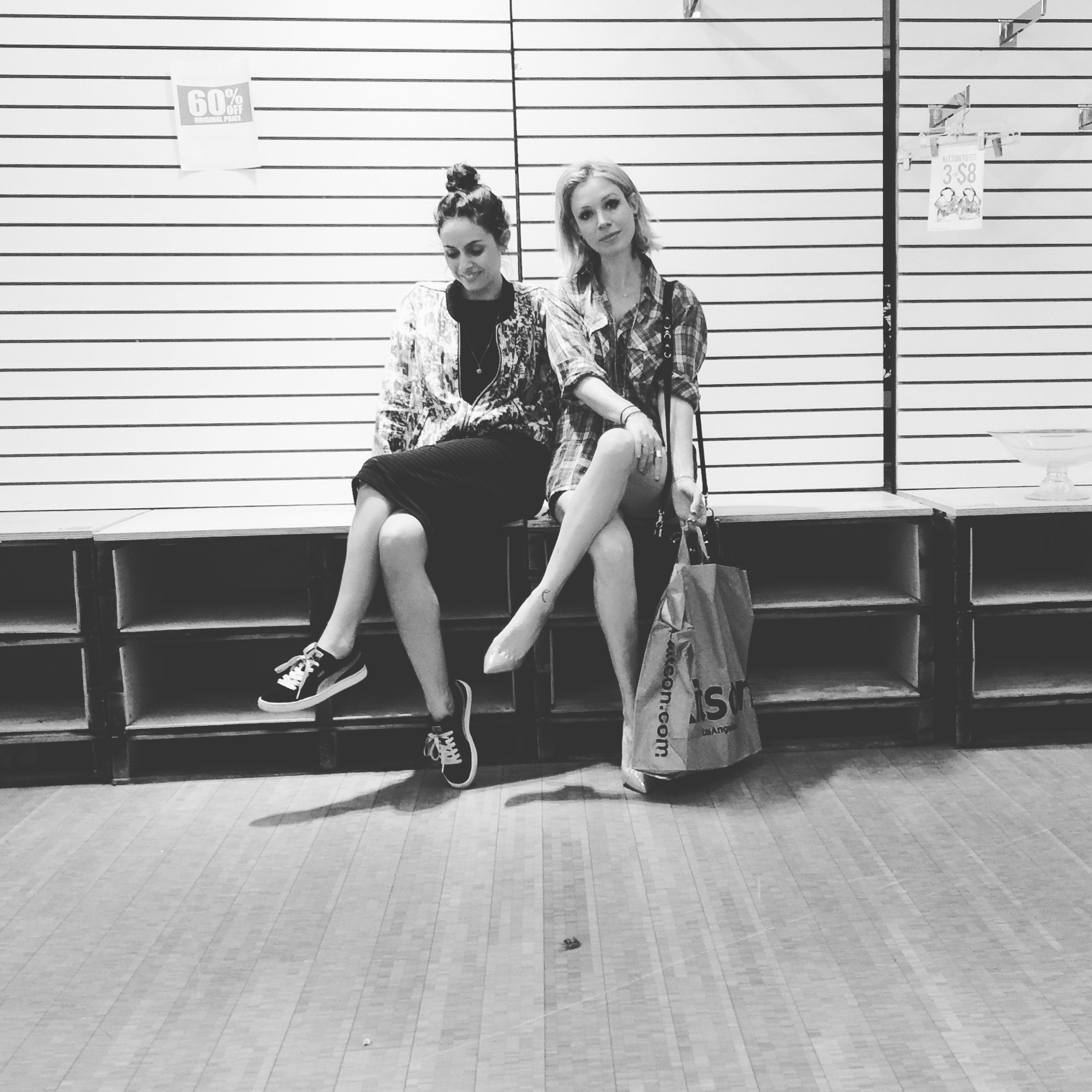 Jordan Reid and Francesca Vannucci at Kitson