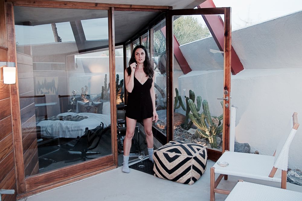Francesca Vannucci at the Hotel Lautner