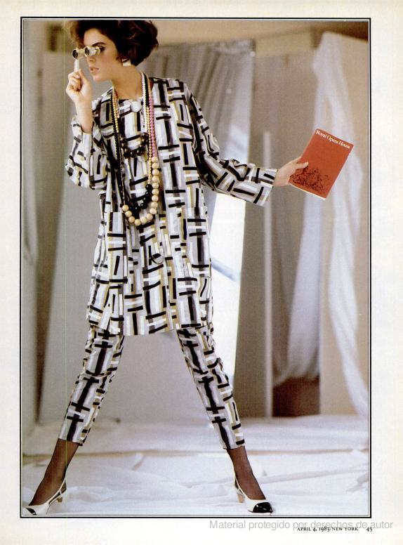 Anna Wintour shoot for New York Magazine, April 1983