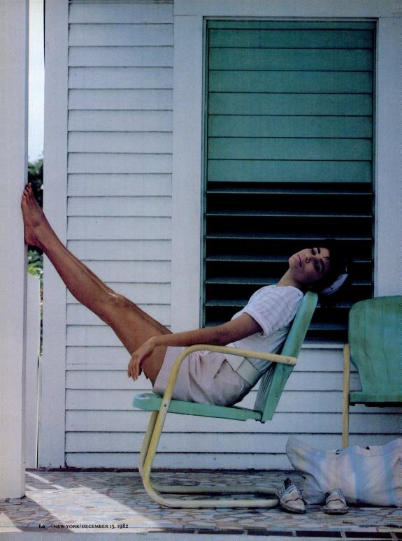 Anna Wintour shoot for New York Magazine, December 1982