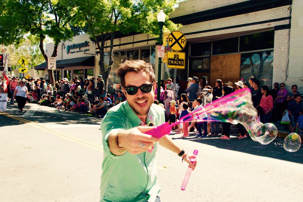 Easter Day parade in Campbell, California