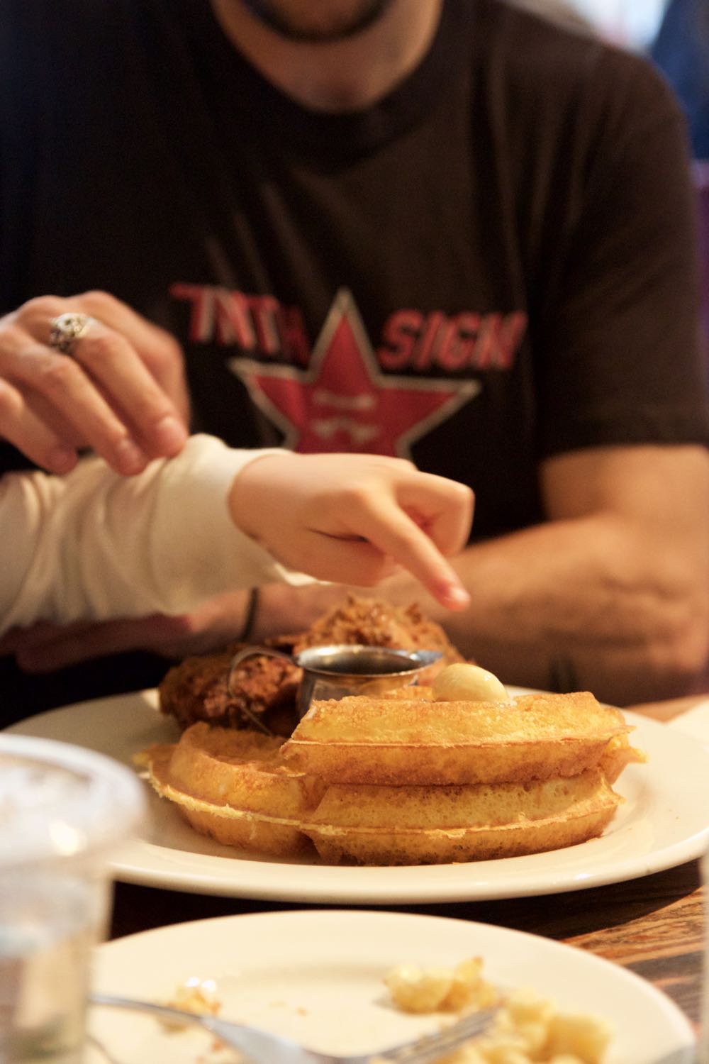 Chicken and waffles from Brown Sugar Kitchen