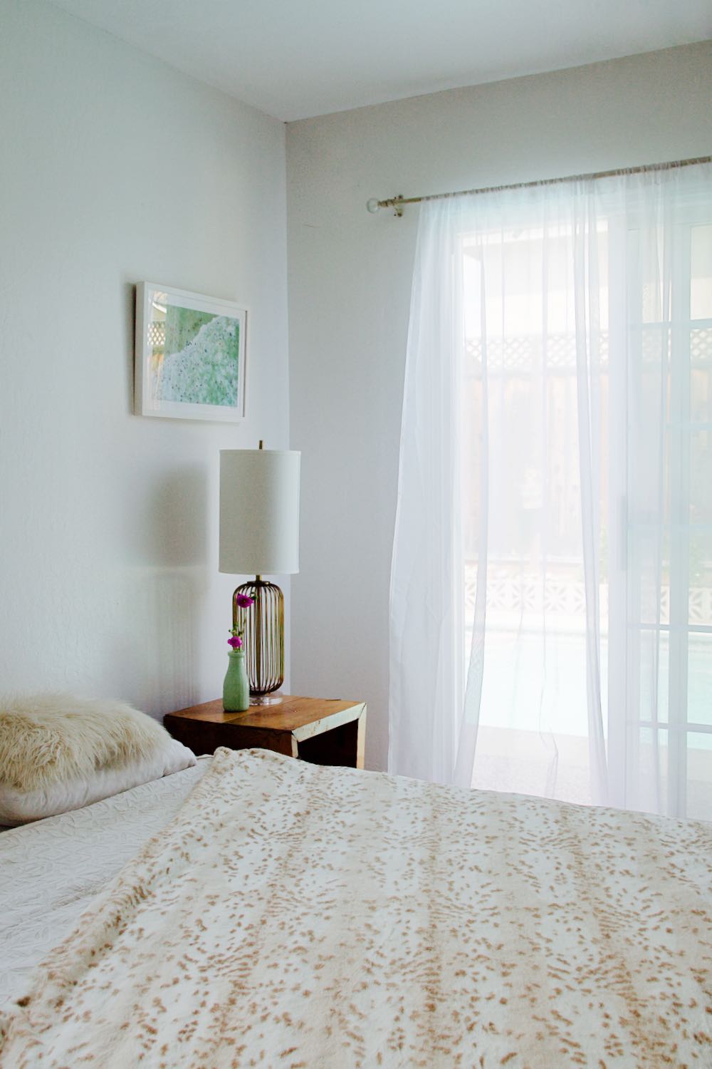 Super soft leopard print blanket by Kelly Van Halen