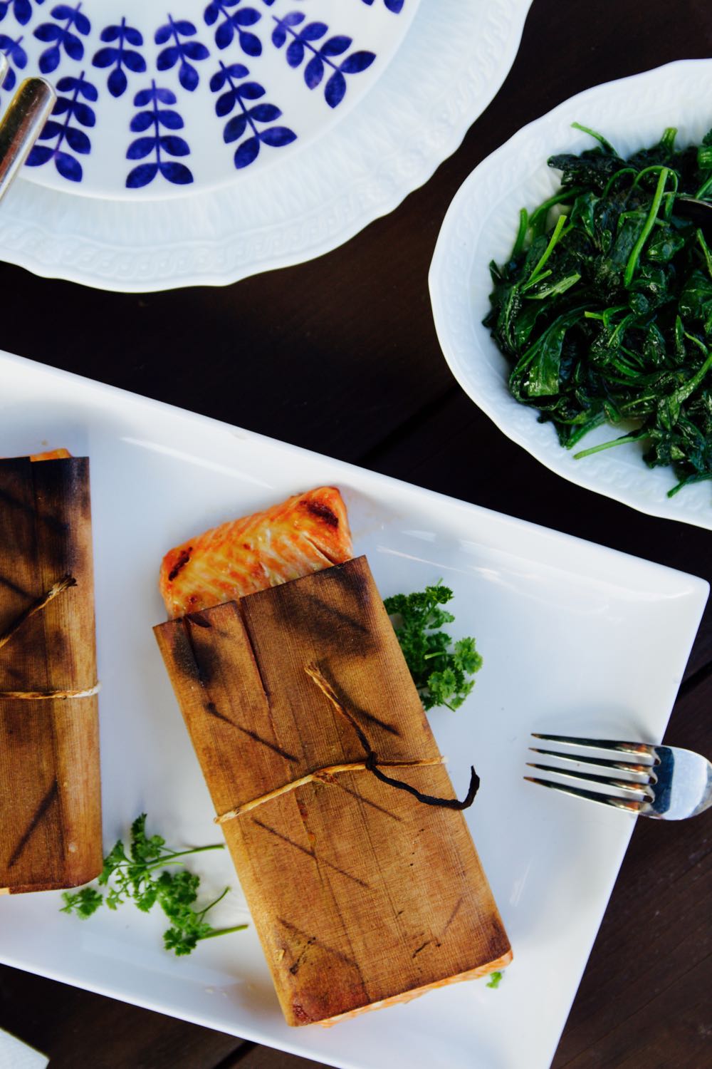 cedar-wrapped asian salmon recipe for the grill