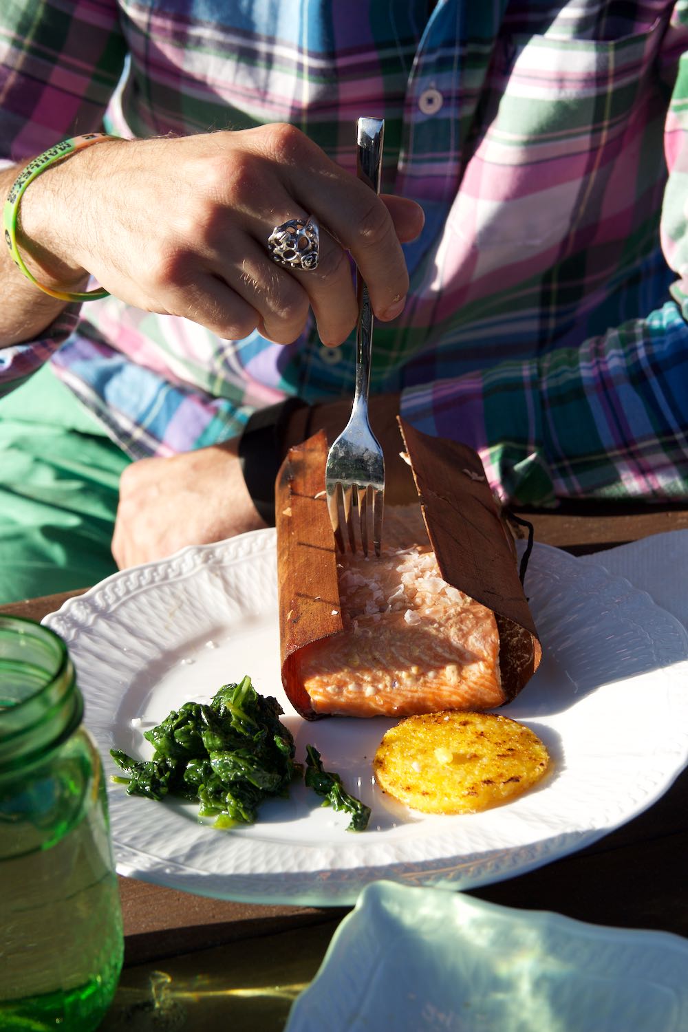 cedar-wrapped asian salmon recipe for the grill
