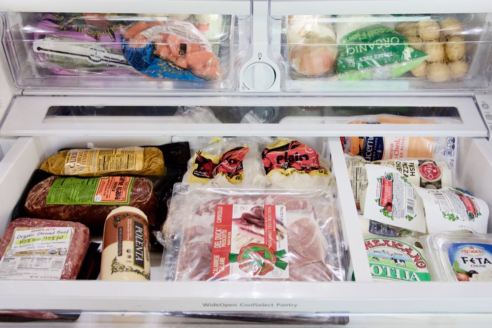 what's in a mother of two's refrigerator?