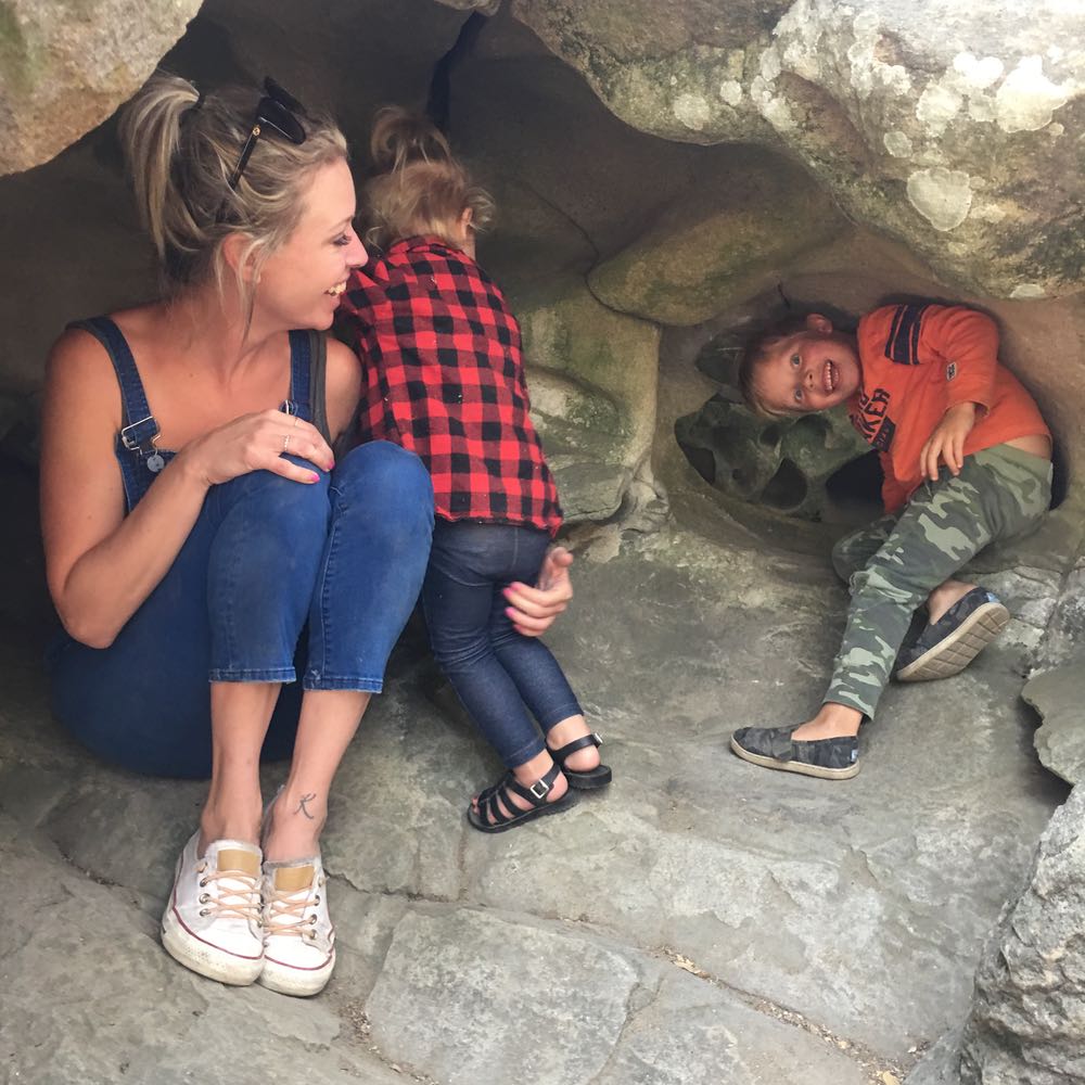 castle rock in the santa cruz mountains