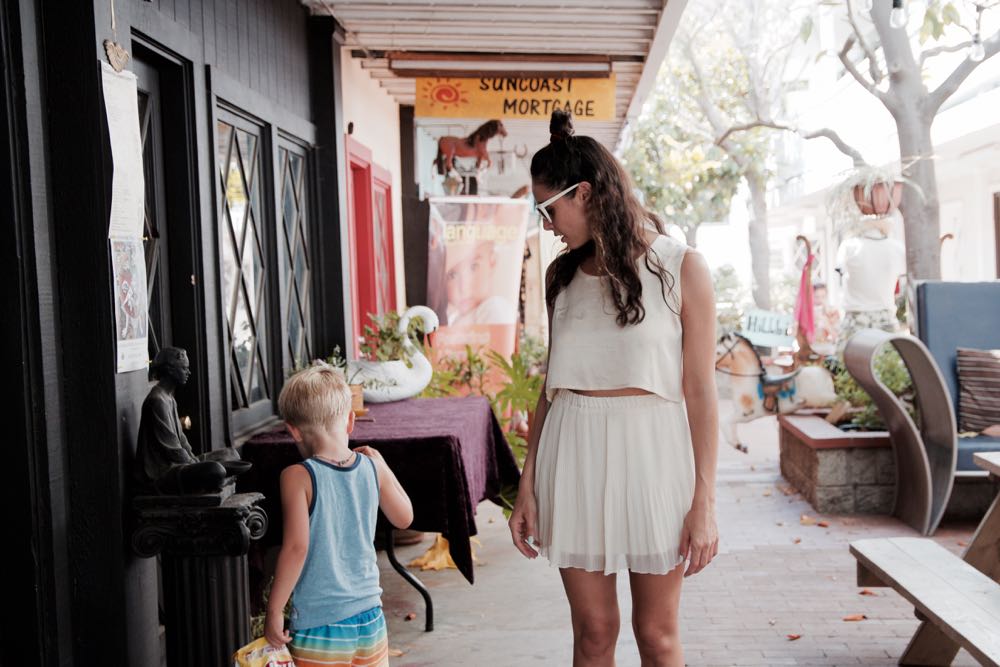 Vintage shopping in Topanga Canyon