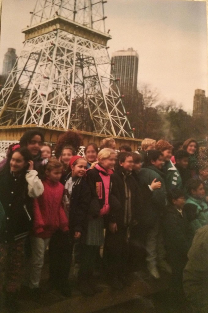 1990 rally at which Donald Trump writes his name on a child's forehead in permanent marker