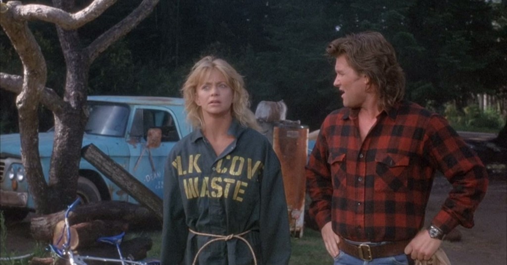 Goldie Hawn and Kurt Russell in the movie Overboard