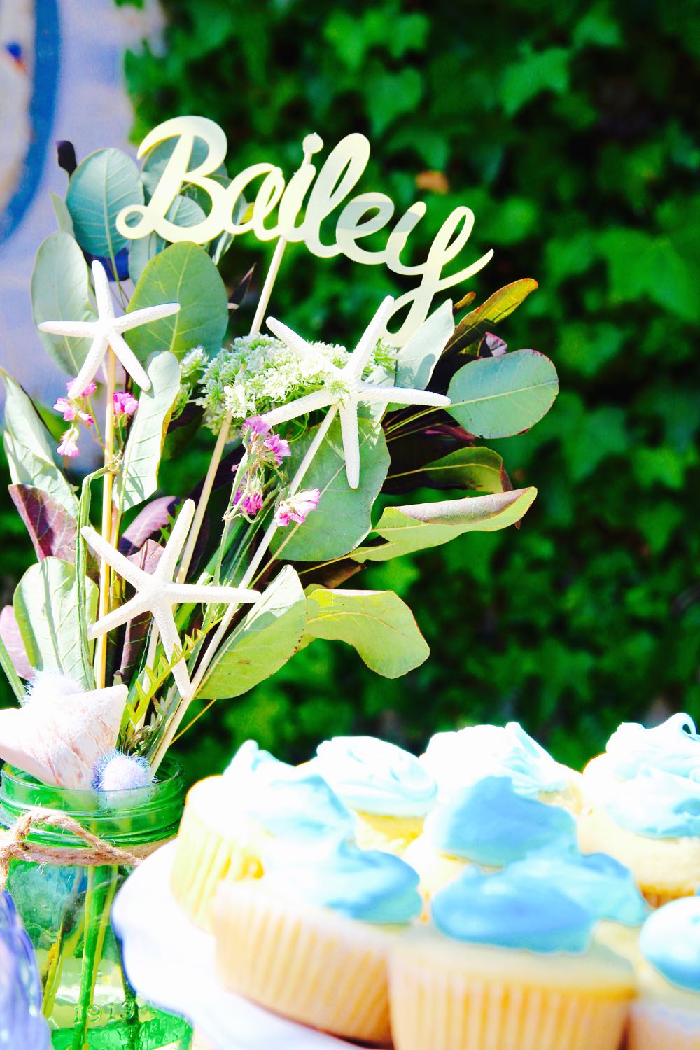 mermaid theme birthday party ideas for girl's birthday