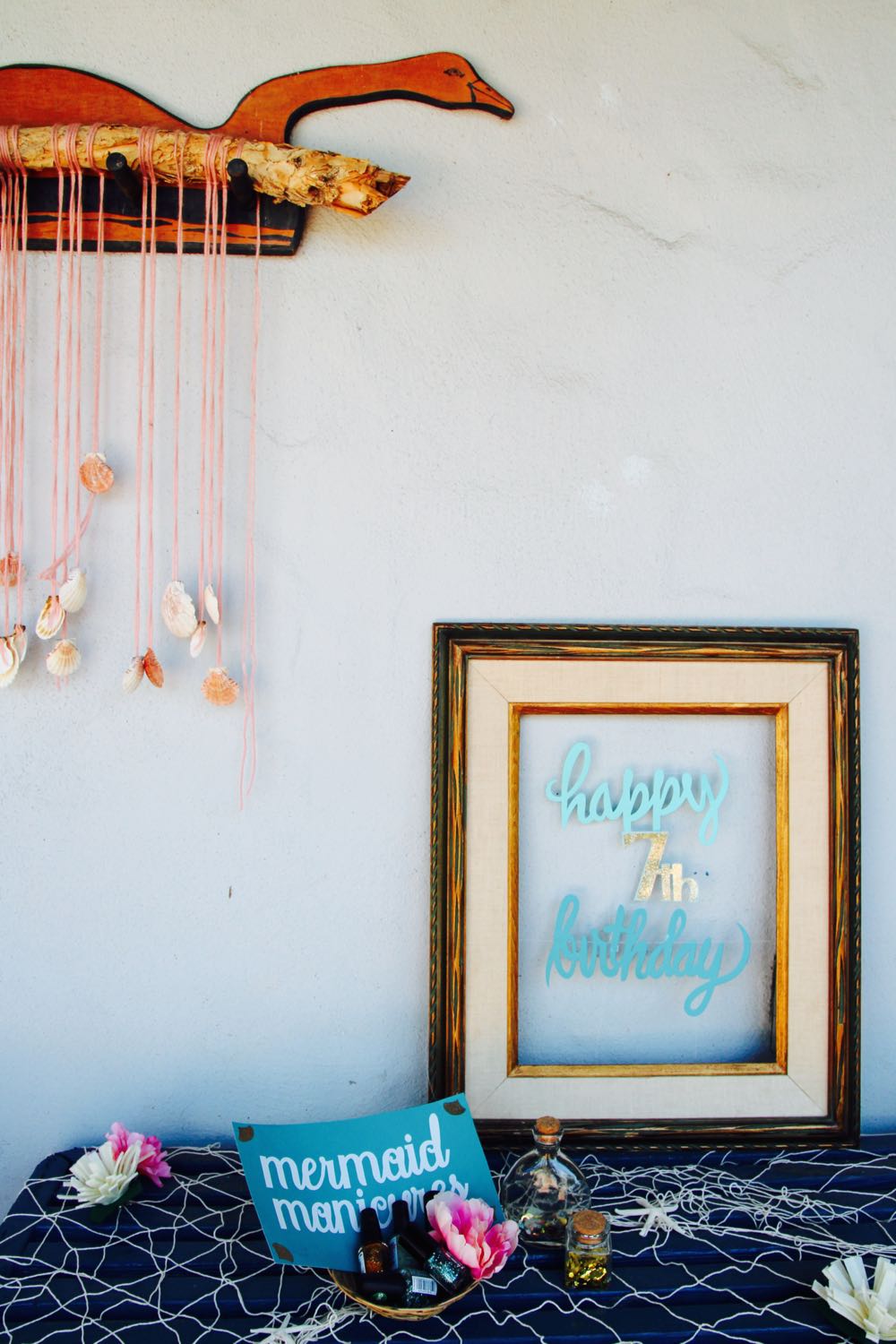 mermaid theme birthday party ideas for girl's birthday