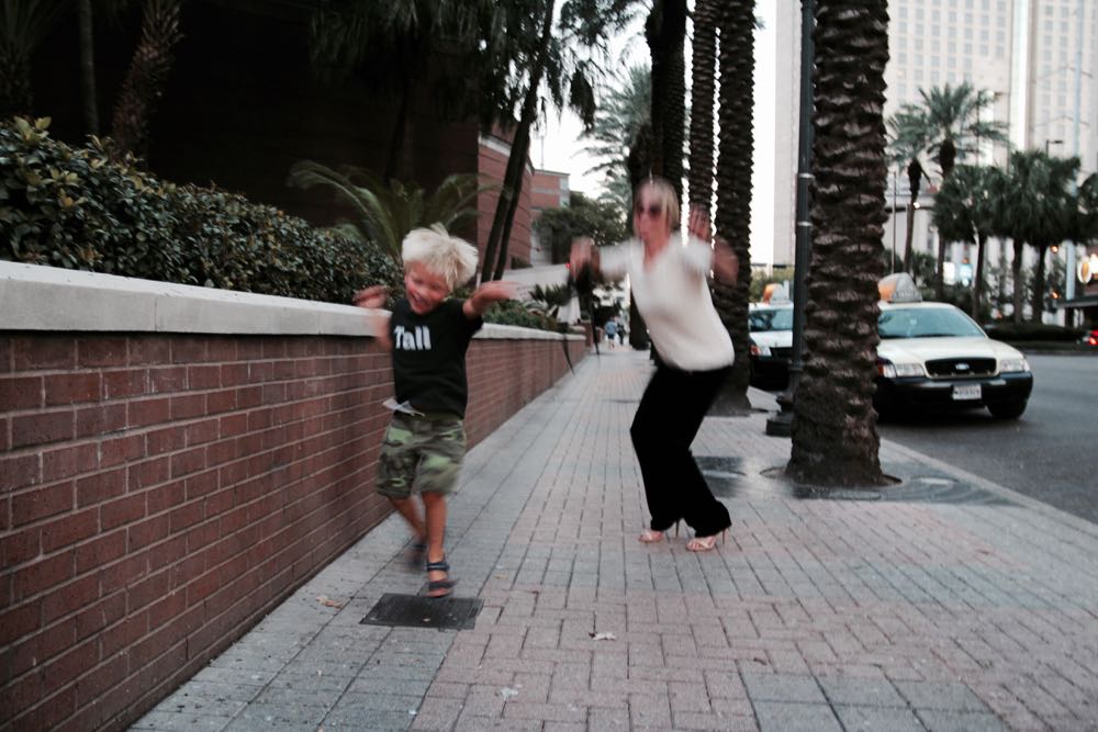 playing around in new orleans