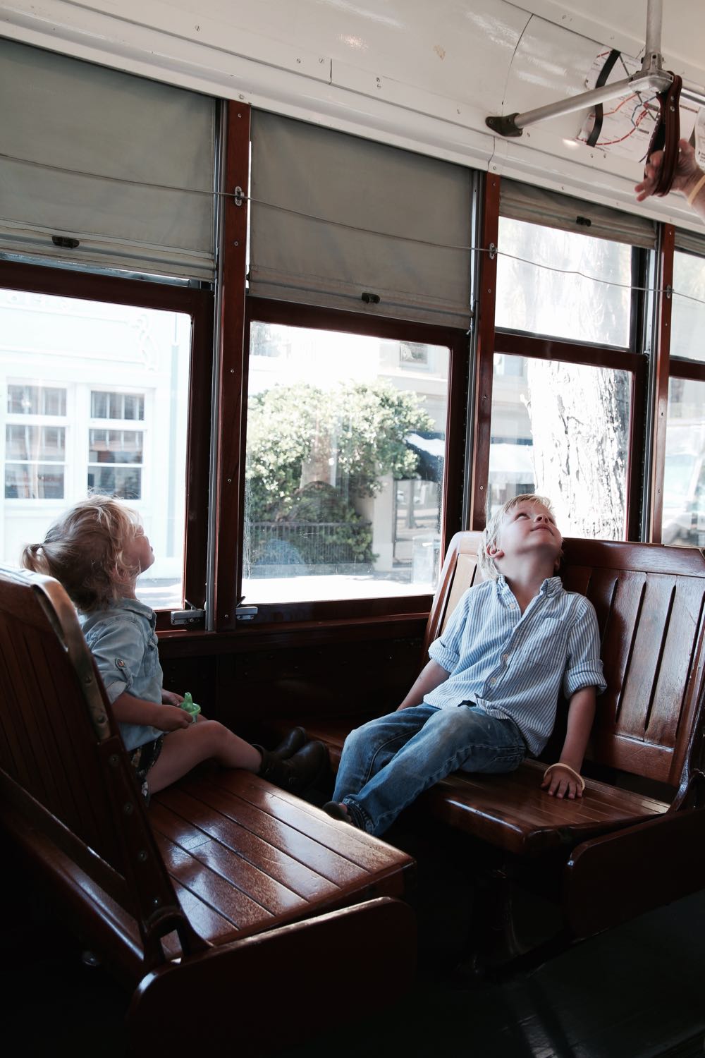 riding a streetcar in new orleans