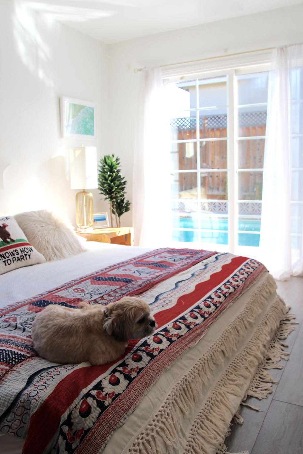 Urban Outfitters fringed duvet cover by Magical Thinking