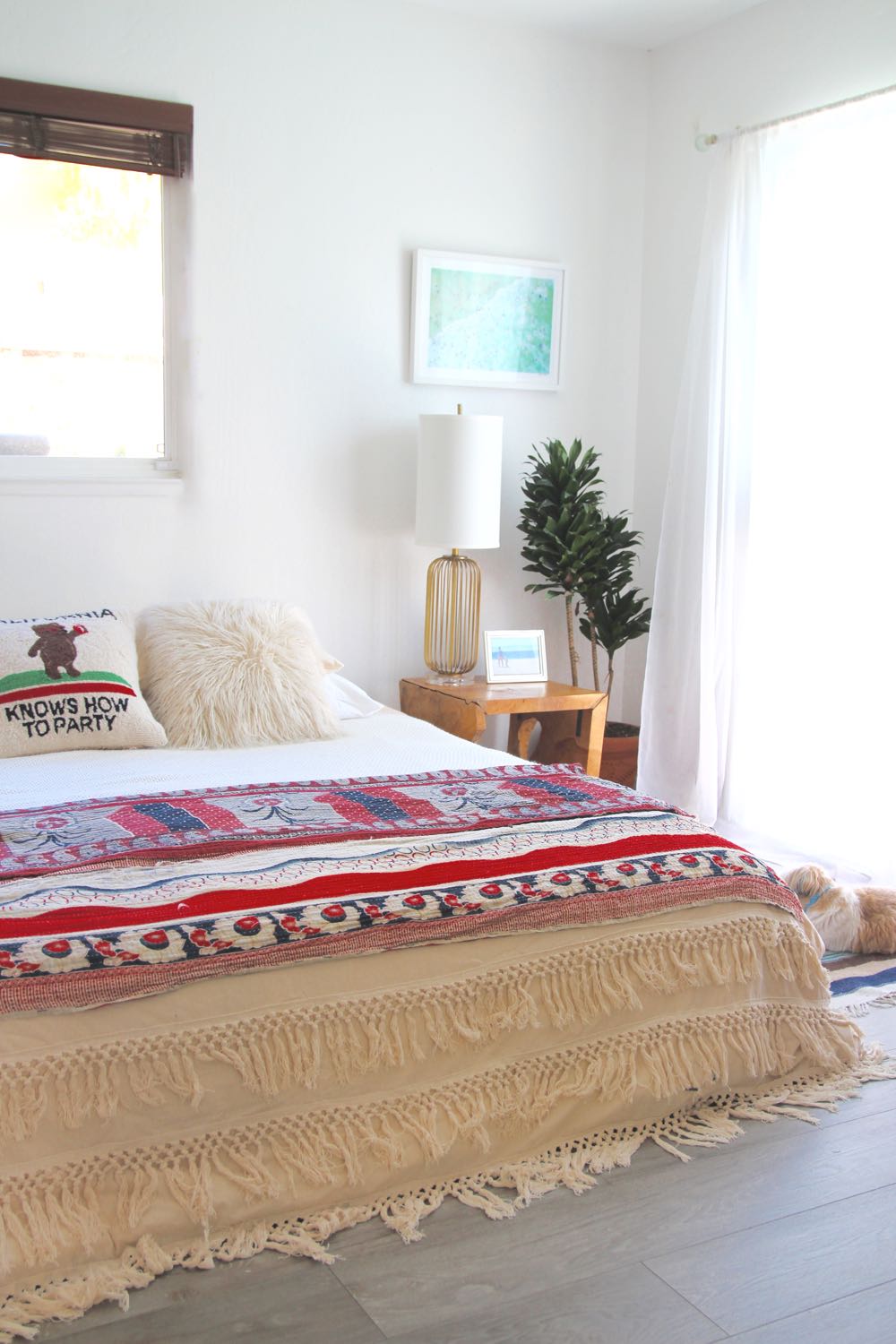 Urban Outfitters fringed duvet cover by Magical Thinking