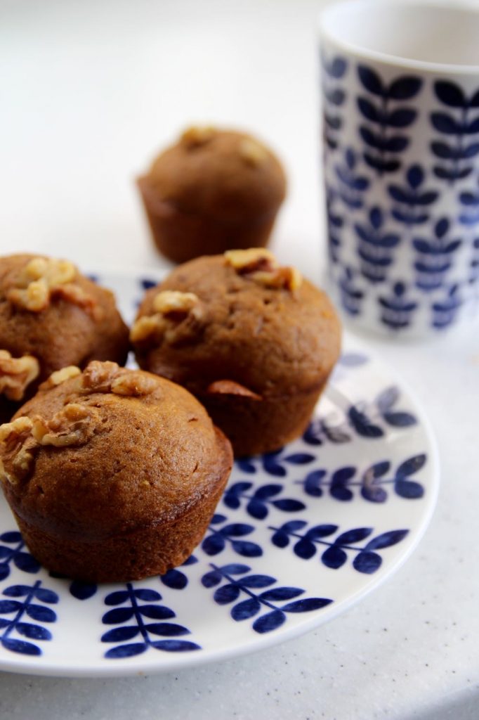 easy recipe for breakfast pumpkin muffins