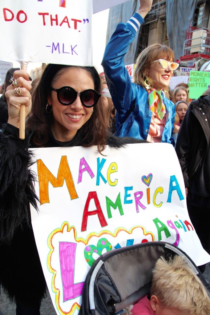women's march in los angeles after trump's inauguration on jan 21 2017