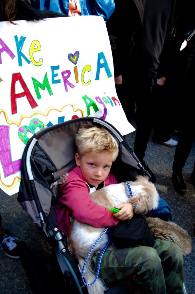 women's march in los angeles after trump's inauguration on jan 21 2017