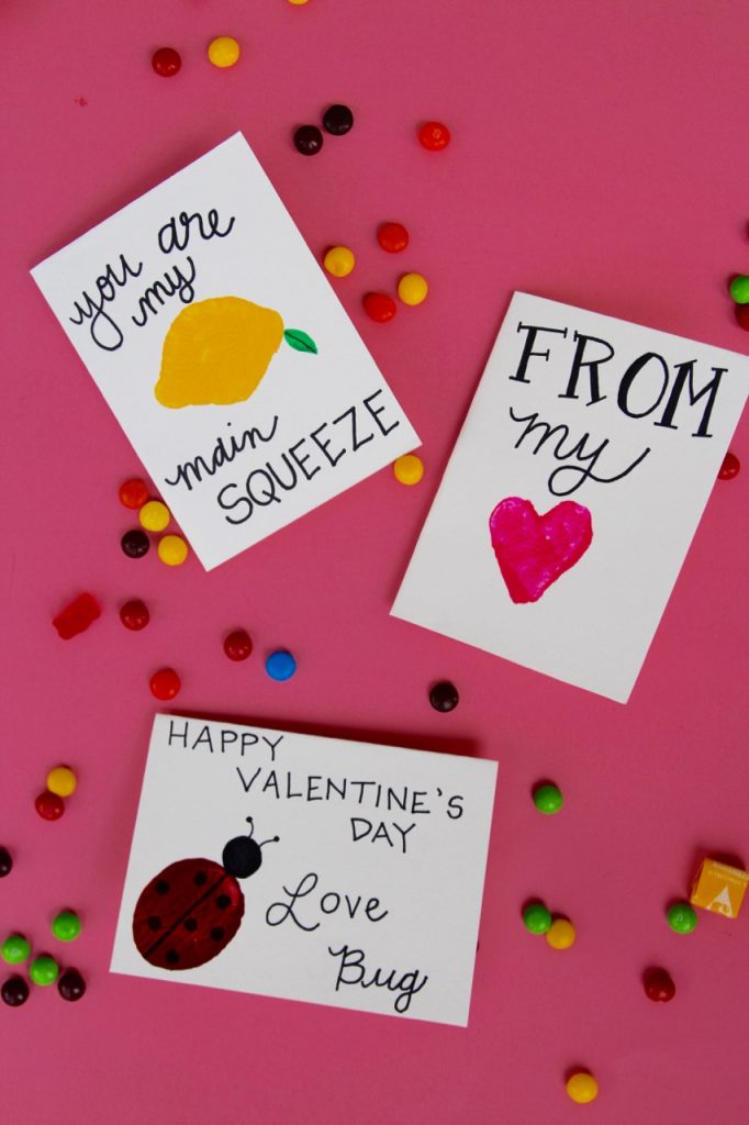how to make easy potato stamp valentines for kids