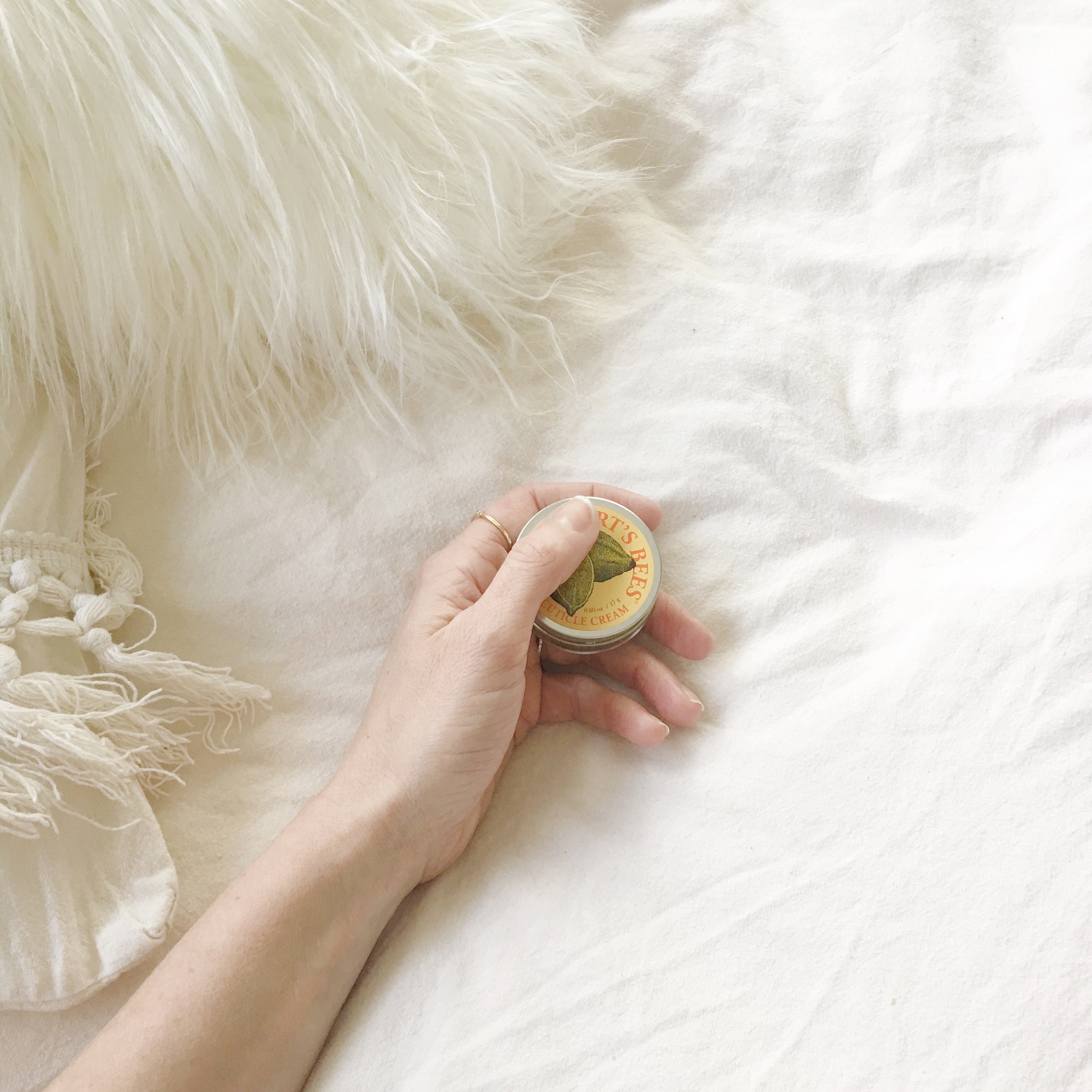 burt's bees nail and cuticle butter