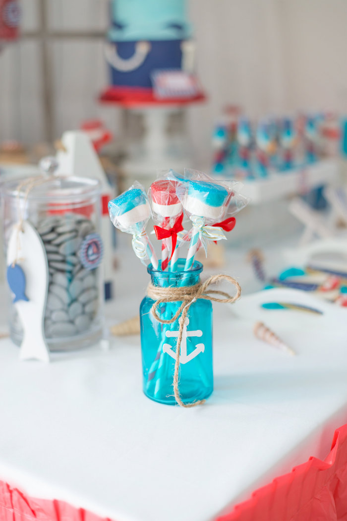 adorable ideas for a nautical party or baby shower
