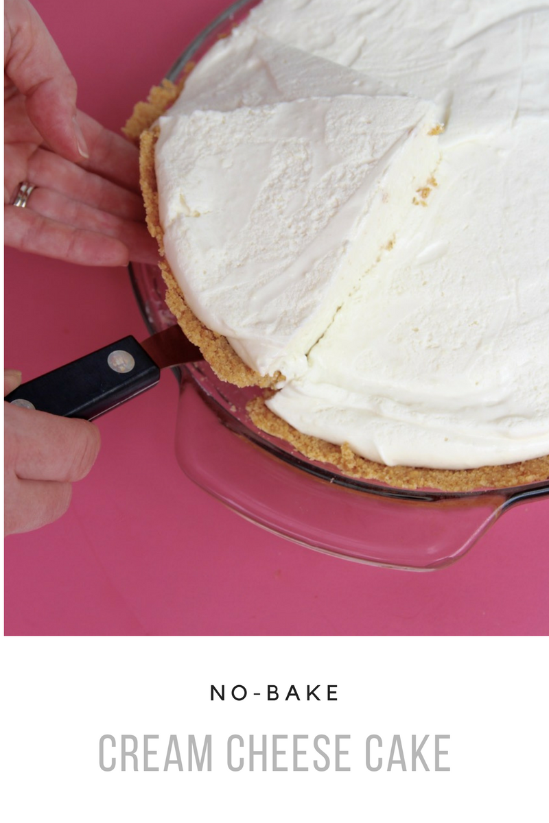 easy no bake cream cheese pie