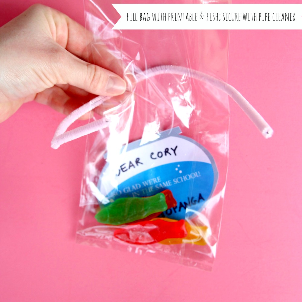 how to make a valentine's day school card with swedish fish