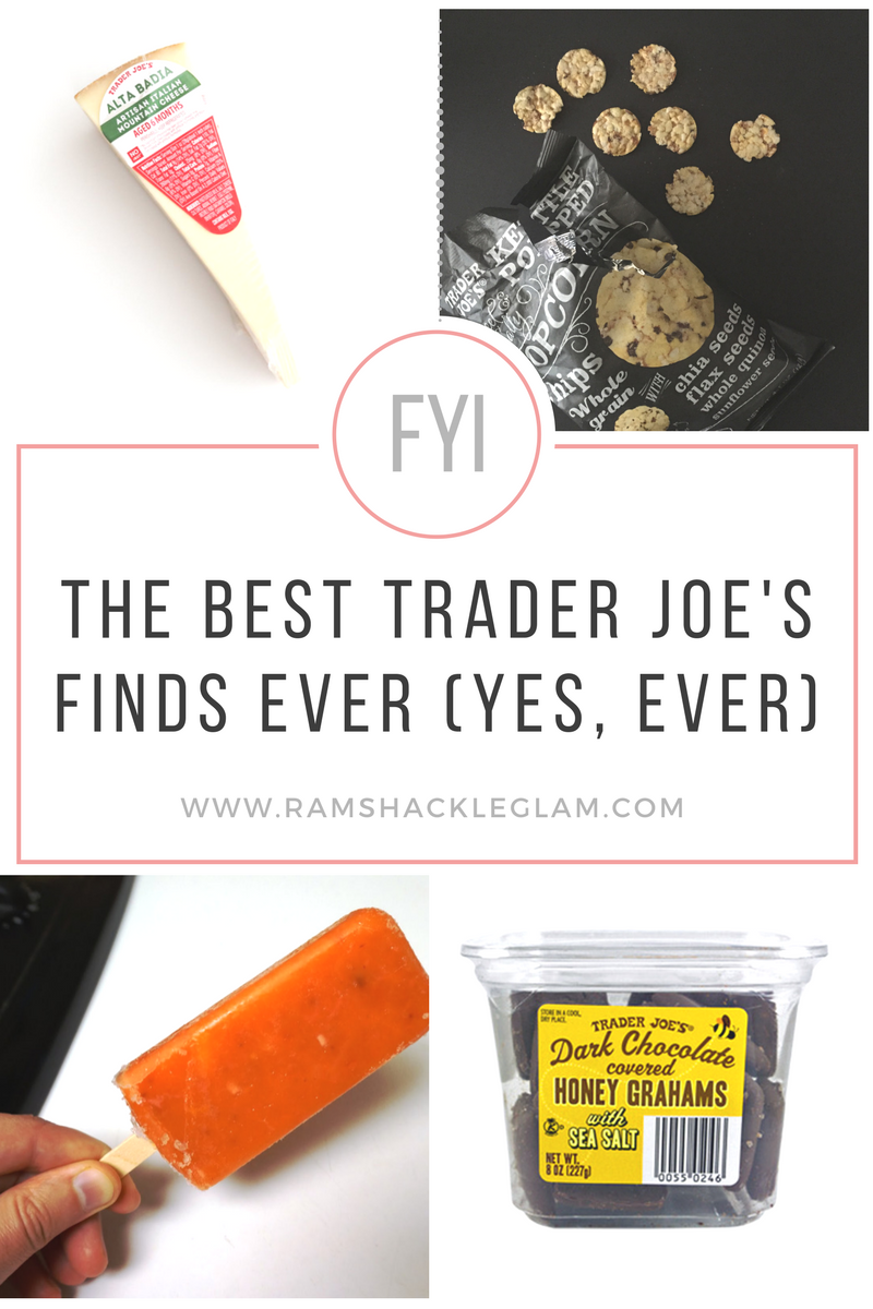 the best Trader Joe's finds and snacks 2017