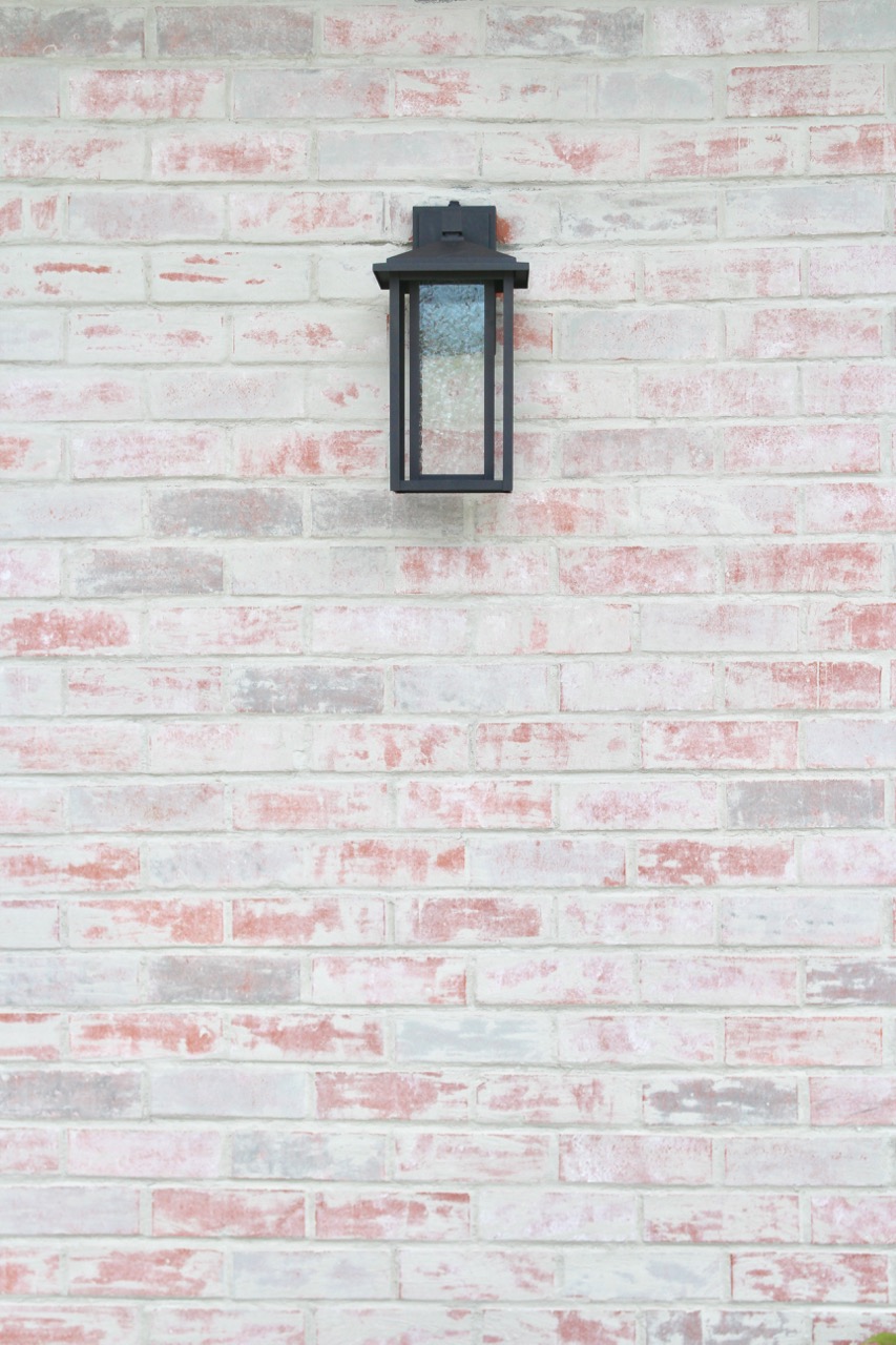 how to do a German smear mortar wash on your ugly brick