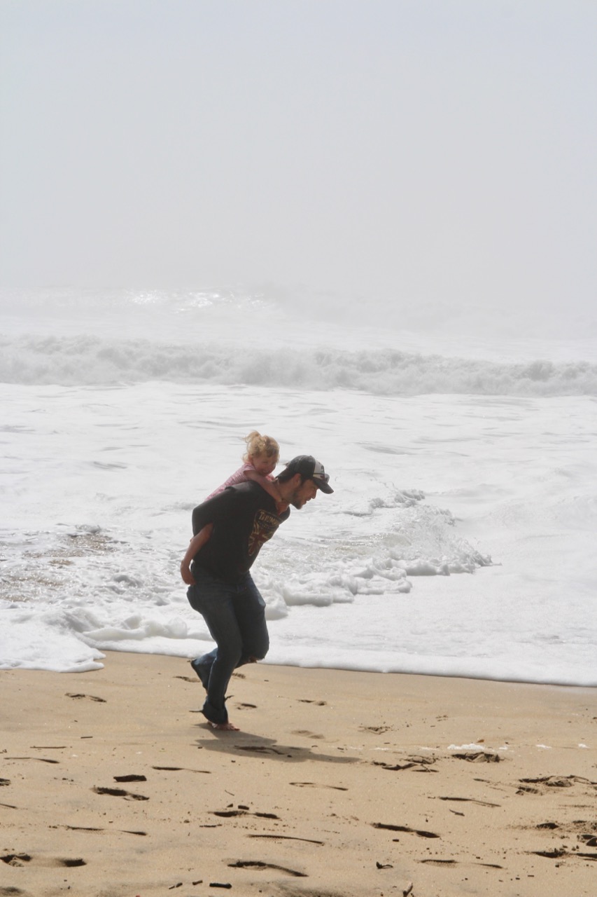 davenport beach in California