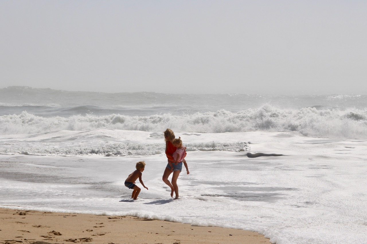 davenport beach in California