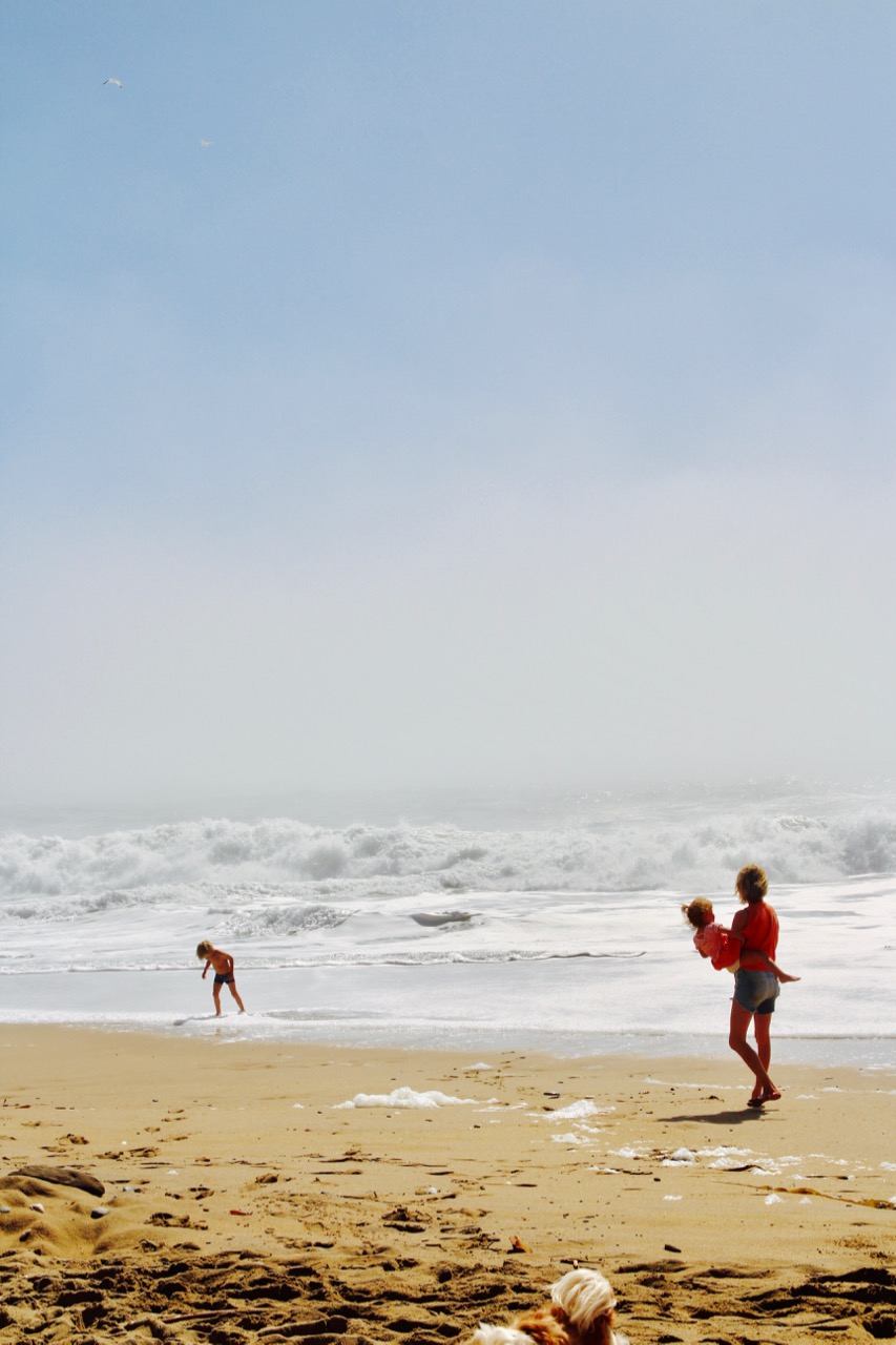 davenport beach in California