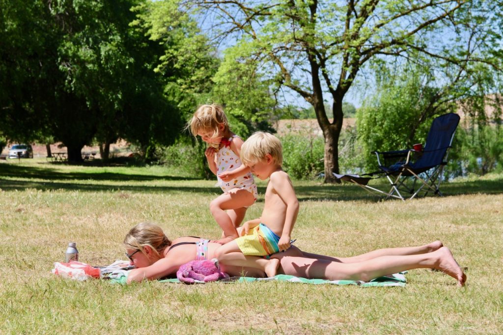 kern river campground camping for families in Northern California