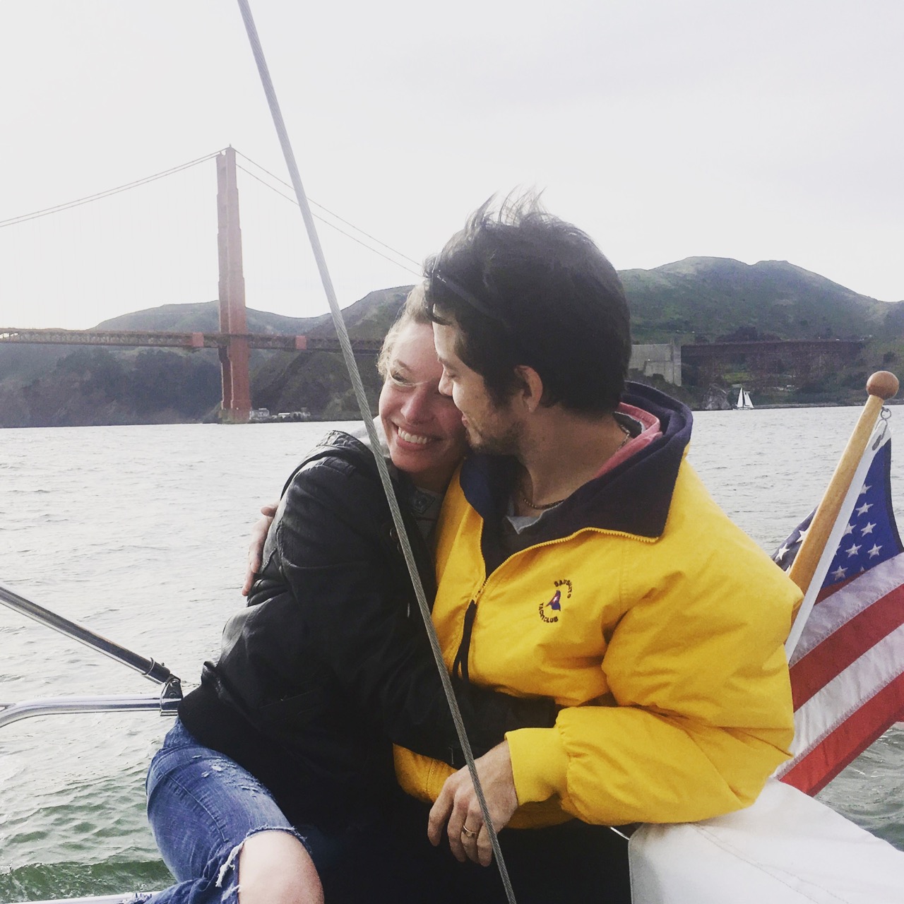 San Francisco bay harbor boat trip for couples