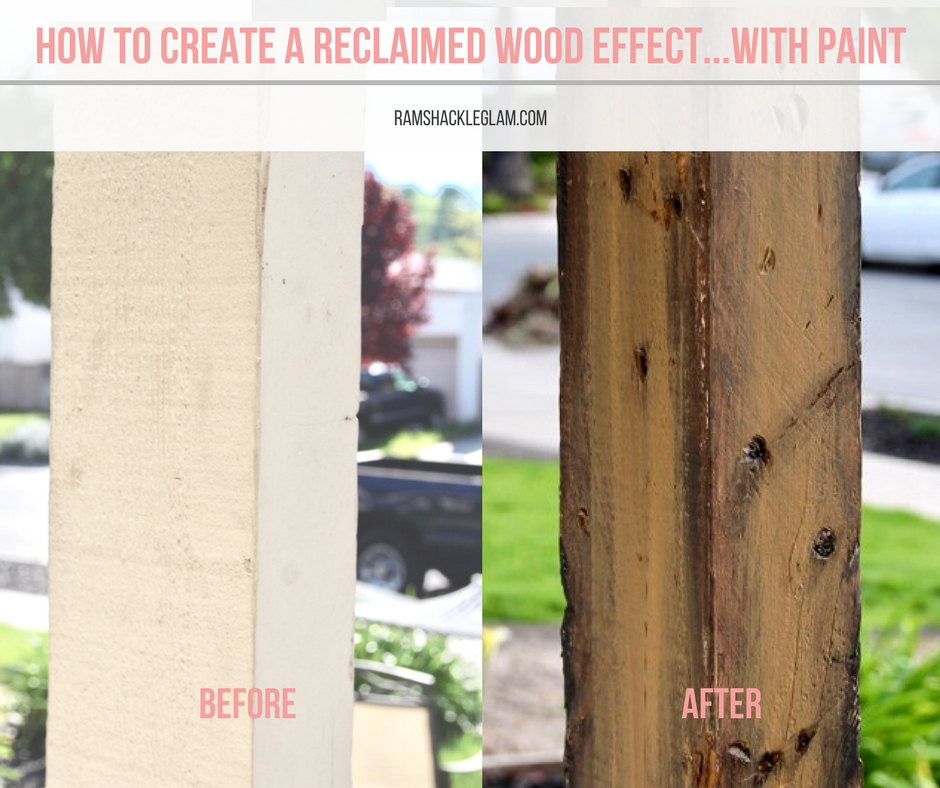 ideas for what to do about ugly exterior wood support beams