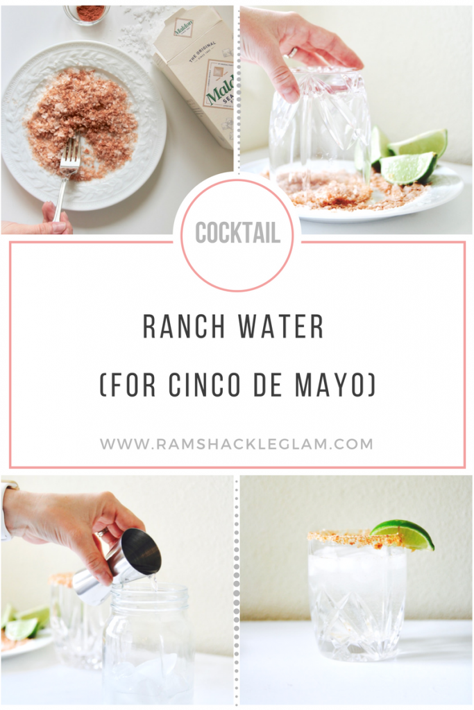 how to make a ranch water cocktail