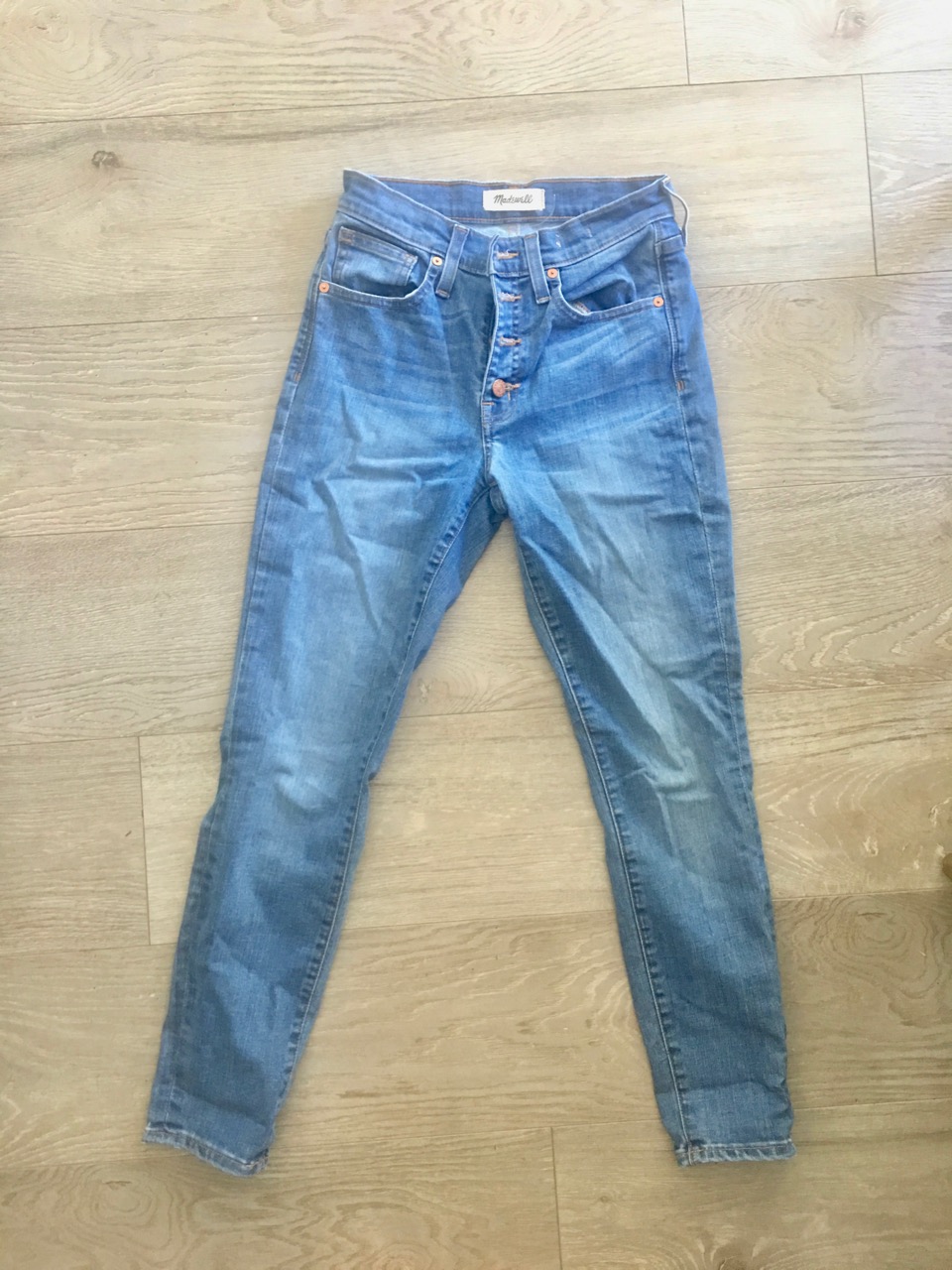 how to make a diy denim mini midi or maxi skirt like Kendall jenner's
