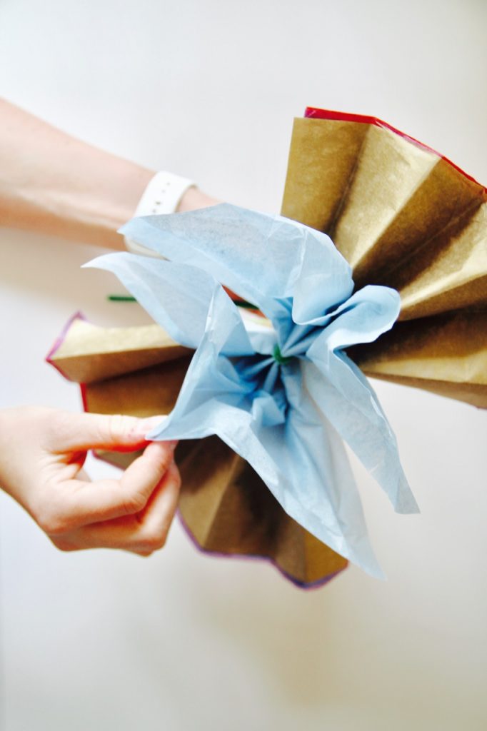 how to make cinco de mayo tissue paper flowers