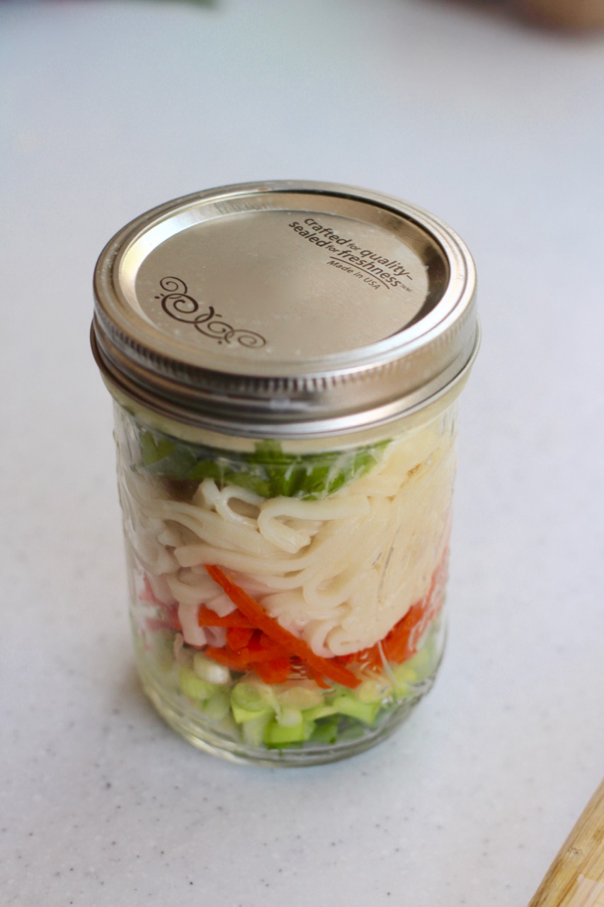 How To Make Homemade Ramen Soup...In A Mason Jar