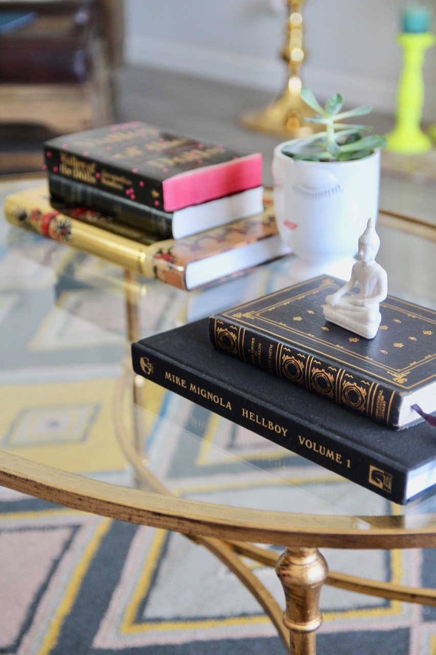 lulu and georgia gold coffee table