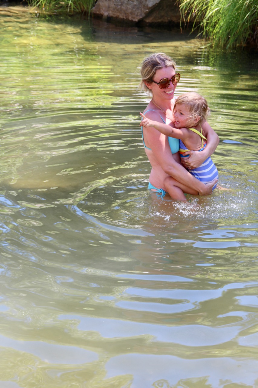 swimming hole while camping in Morgan hill California