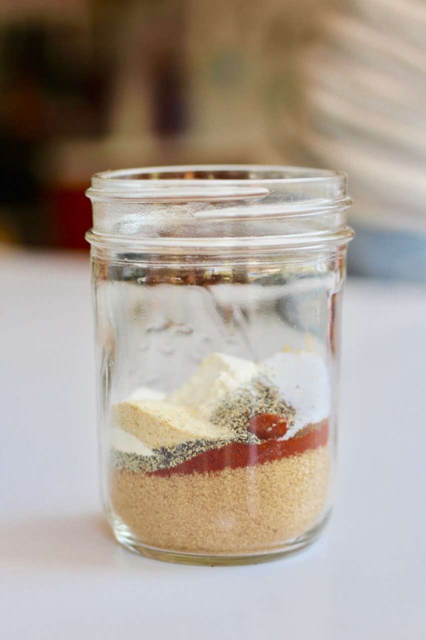 brown sugar and garlic dry rib rub