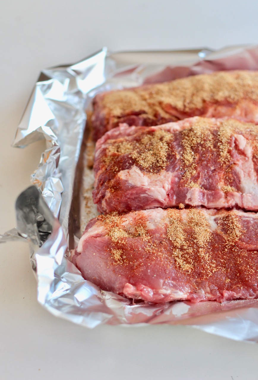 brown sugar and garlic dry rib rub