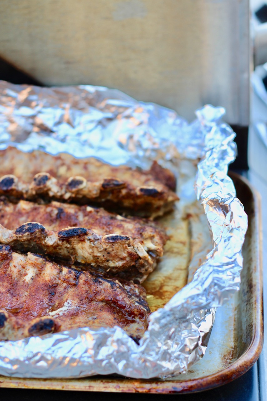 brown sugar and garlic dry rib rub