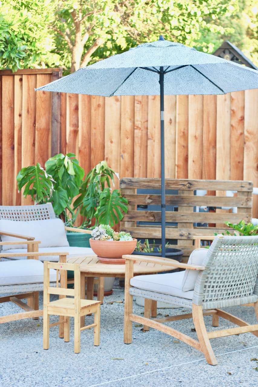 Easy way to conceal ugly pool equipment